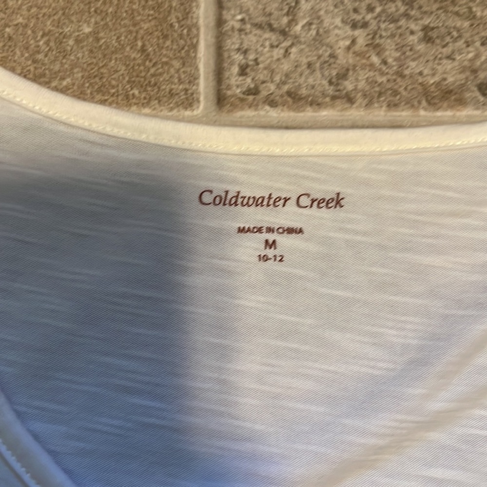 Coldwater Creek 3/4 sleeve tee - Picture 4 of 5